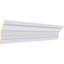 H 4 1/8 po x P 2 3/8 po x F 4 7/8 po x L 94 1/2 po, (répétition 2 3/4 po), moulure couronnée Robin