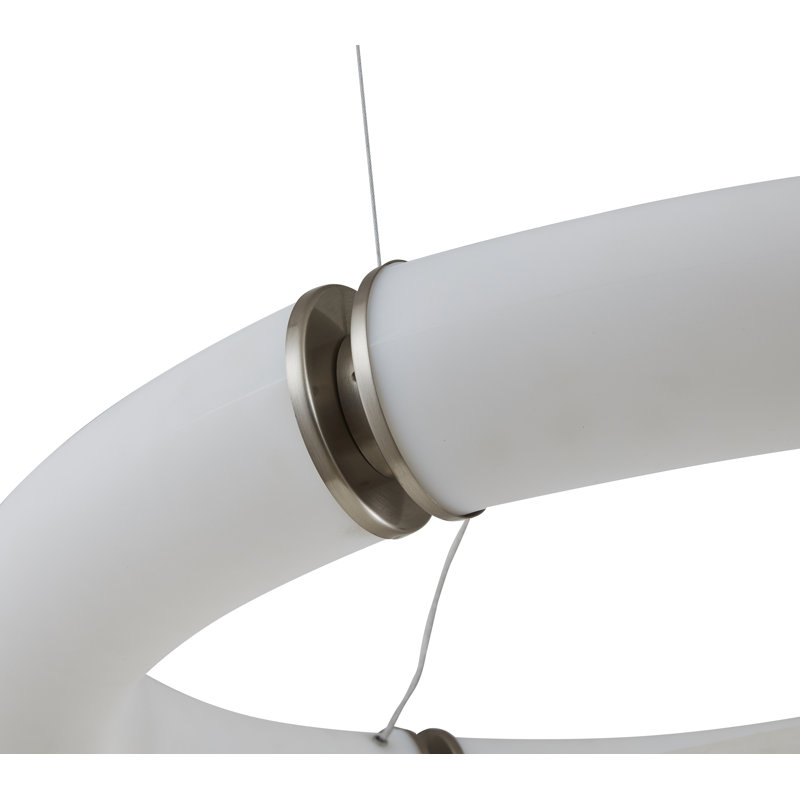 Transitional 1 Light Round LED Pendant