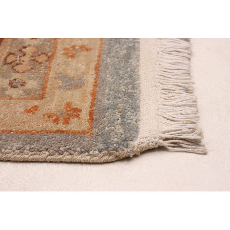 Haak One-of-a-Kind 7'9" X 9'10" New Age Wool Area Rug in Light Gray