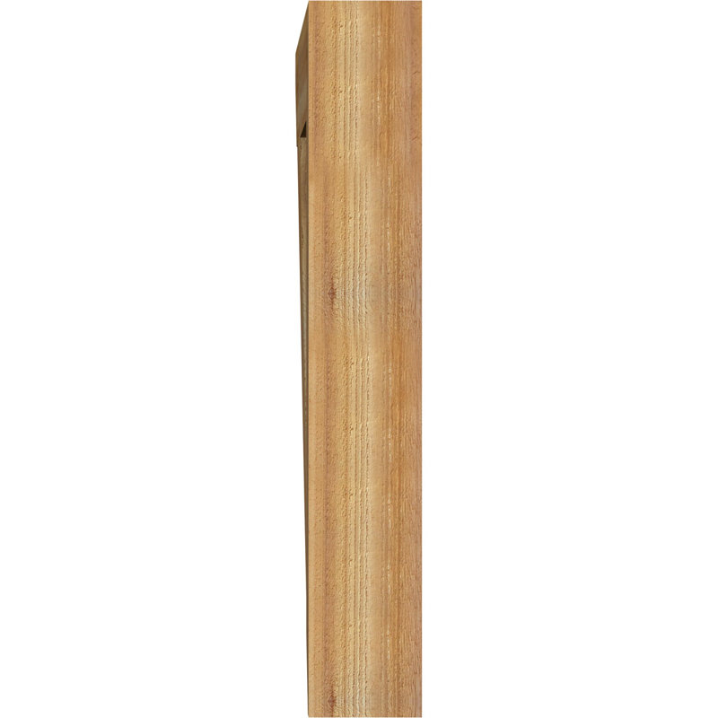 Support pour scie brute à lattes rugueuses Western l 6 po x P 38 po x H 38 po, Cèdre rouge, H 38 po x l 6 po x P 38 po