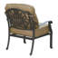 Chaise de patio avec coussins Lebanon