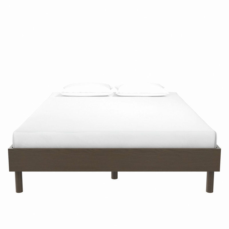 Tool-Less Wood Platform Bed
