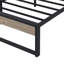 Grand lit plateforme en métal Orleana-1788073987