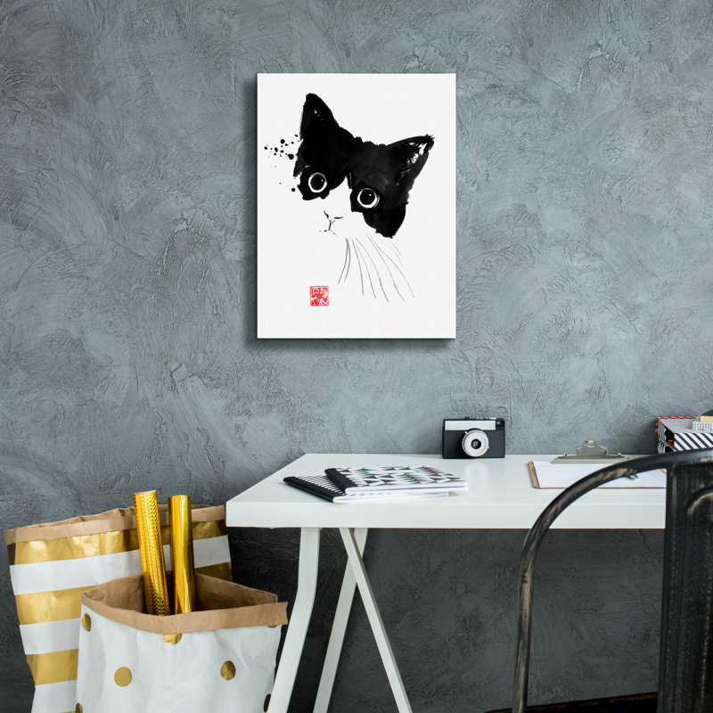 «Grosse Tyte» par Pechane, art mural sur toile, H 16 po x l 12 po