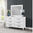 Commode 6 tiroirs avec miroir Francique