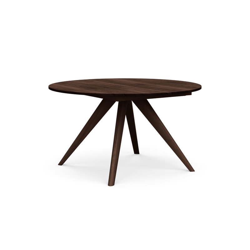 Catalina Round Extension Table, Smoke Cherry, 48" L x 48" W