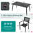 Devlin 6 - Person Metal Rectangular Outdoor Dining Set (set Of 7)