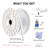 Lamuel DELight 100FT Warm White LED Strip Neon Rope Lights with Remote Comtrol Cuttable DIY Commercial Sign for Outdoor DEL-D100W