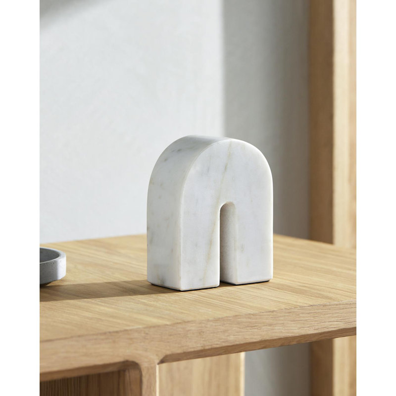 Figurines et sculptures Kessandra, H 5 po x l 6 po x P 2 po, Blanc