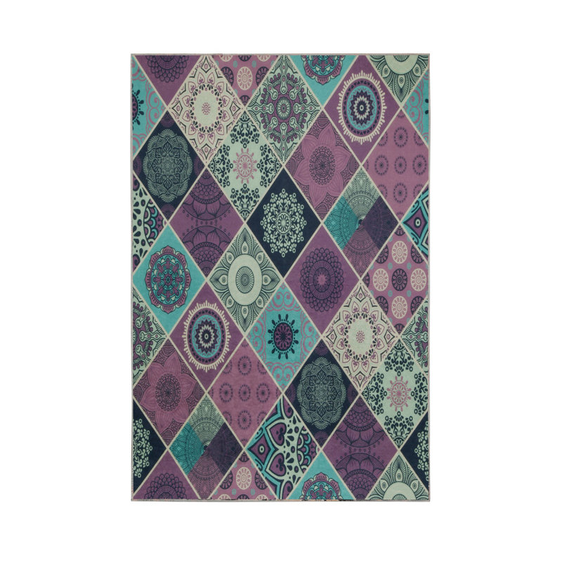 Premium Hall Carpet, 3D Digital Printed, 39.4 x 59.1 Inches | 100% Polyester, Antibacterial, Non-Slip Underside | Pile Height: 0.04 Inches, Machine Washable, Ideal for Living Room & Entryway Decor