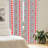 Geometric Semi-Sheer Rod Pocket Curtain Panels-45237001