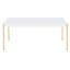 Table basse rectangulaire
