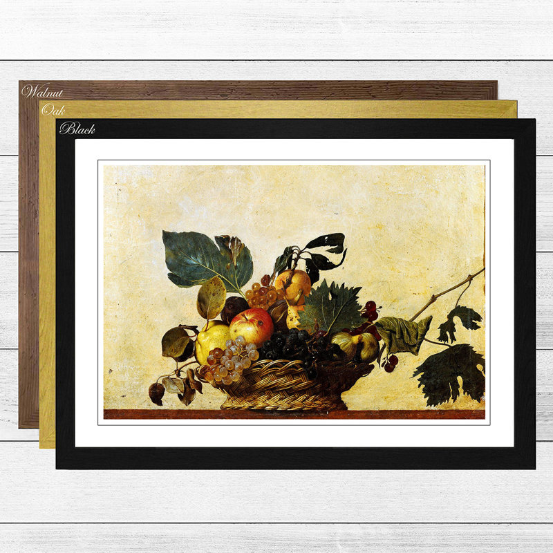 Caravaggio - Single Picture Frame Painting, Black