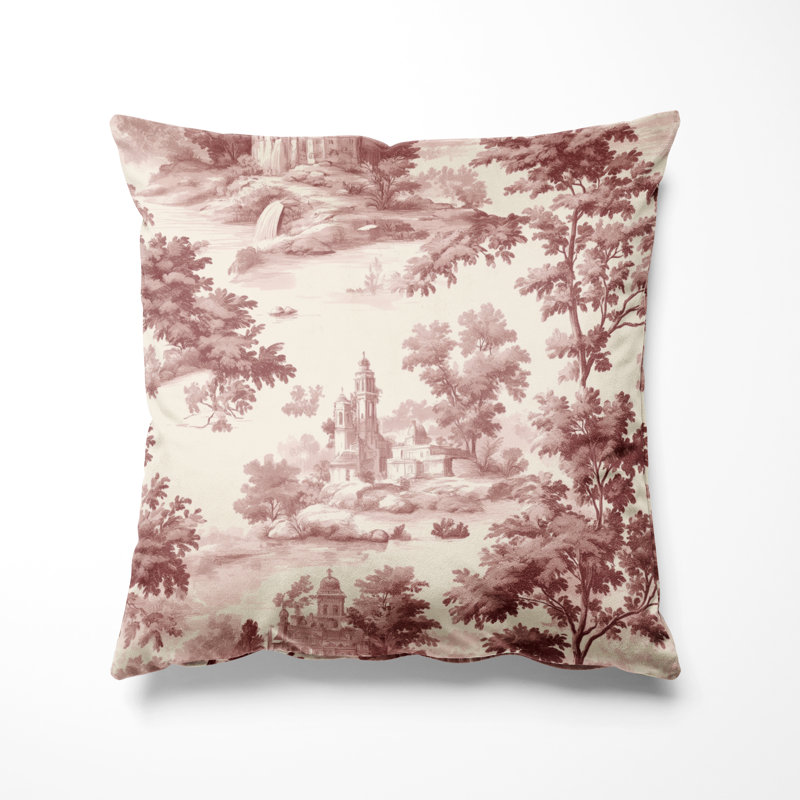 Coussin décoratif French Country, H 20 po x l 20 po