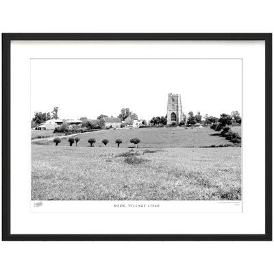Rode, Village C1960 - Single Picture Frame Print