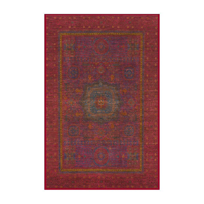 Abstract Indoor Rug, Rectangle 5' x 8'