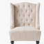 Fauteuil club à dossier haut-231254979