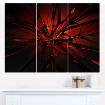 « belle style de cristal 3d », reproduction d’impression à multiples images sur toile