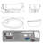 63 Inch Freestanding Solid Surface Soaking Bathtub Asymmetrical Moon Design Ergonomic Backrest Matte White Stone Resin Tub Tl1119-63mw