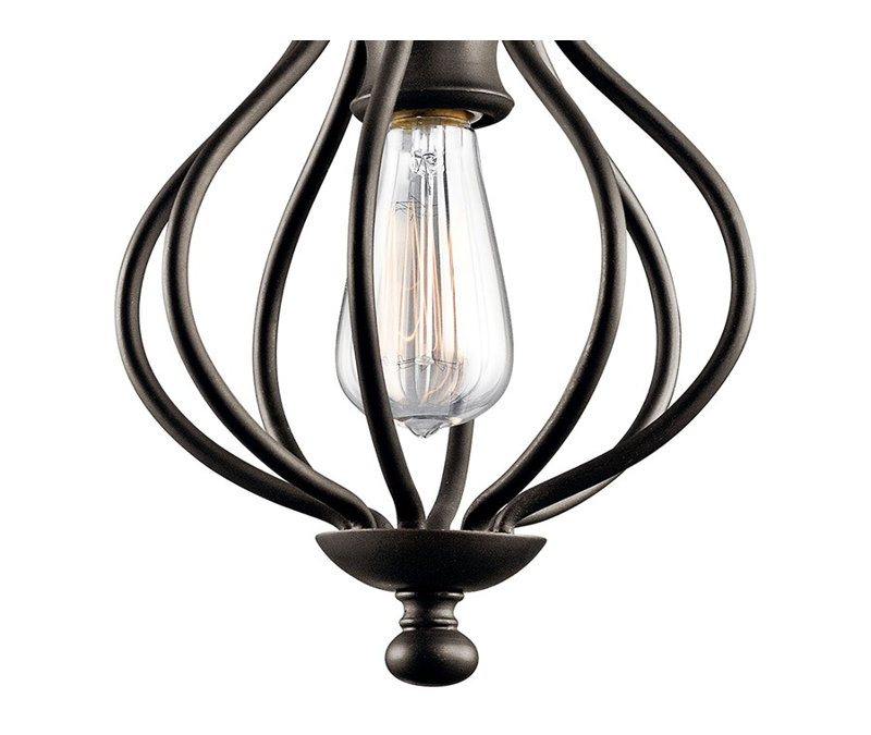 Kensington 1 - Light Bronze Single Pendant