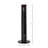 HOMCOM Freestanding Tower Fan Cooling For Bedroom With 3 Speed, 12H Timer, Oscillating, LED Sensor Panel, Remote Controller, Black-66681453