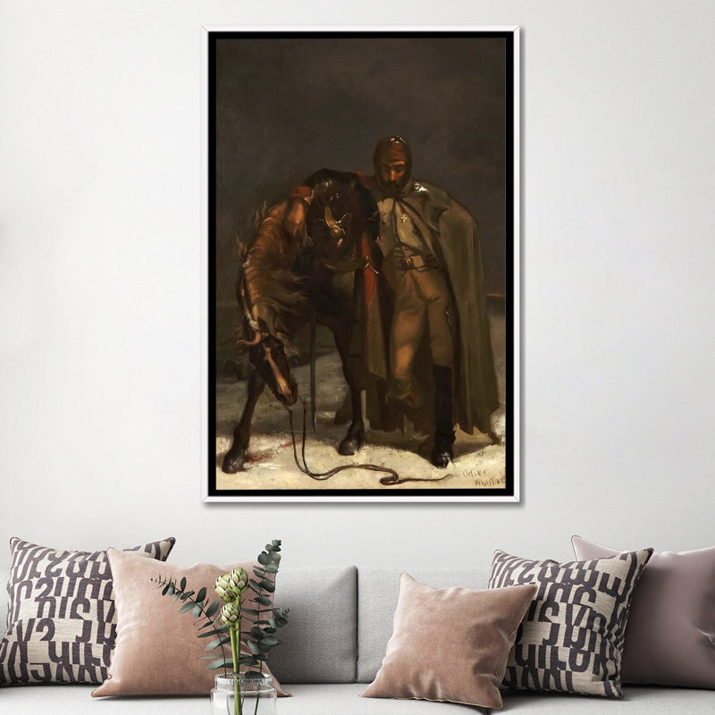 Print, 152.4 cm H x 101.6cm W x 4.445cm D, White