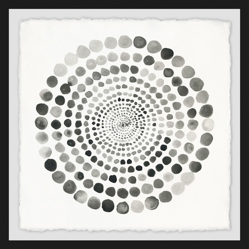 Gray Paradox by Julia Posokhova - Picture Frame Print, 18" H x 18" W x 1.5" D