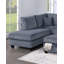 Ensemble de canapé modulaire 3 pièces de style moderne avec port USB et repose-pieds avec accoudoir à droite et canapé à accoudoir à gauche-397179852
