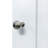 John Louis Home Solid Wood Walk-In Closet System with 2-Drawers and Solid Shaker Doors White