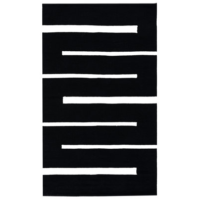 Estremera Hand Woven Cotton Striped Rug