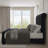 Mieya King Size Velvet Upholstered Sleigh Bed Platform Bed Frame-2141105613