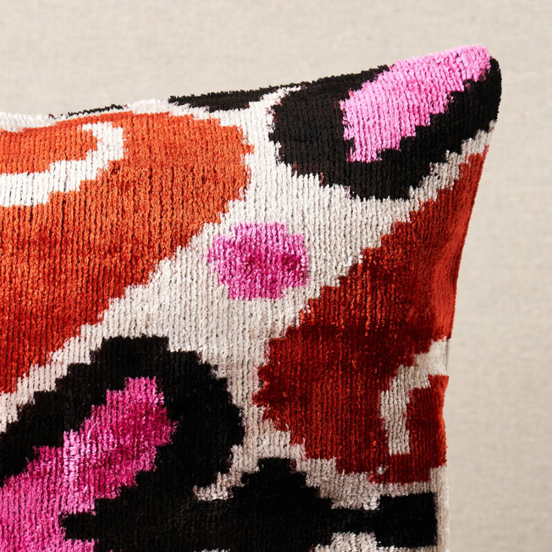 Coussin en velours de soie Adana