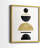 Modern Stack Framed Print - Solid Wood-743625995-743625997