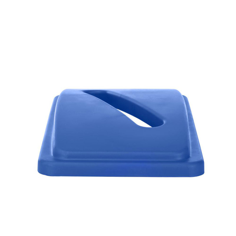 Slim 23 Gallon Trash Can Lid, Blue