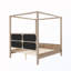 Grand lit à baldaquin en bois avec tête de lit-1061579756-1061579758