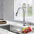 Topcraft Single Handle Single Hole Pull Down Kitchen Sink Faucet