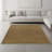 Luxurious 100% Cotton Area Rug, Camel Color, 39.4 x 118.1 inches | 1200 g/m², 0.3 in Pile Height, Non-Slip PVC Underside | Machine Washable, Antibacterial, Perfect for Living Room & Bedroom Décor-112936844