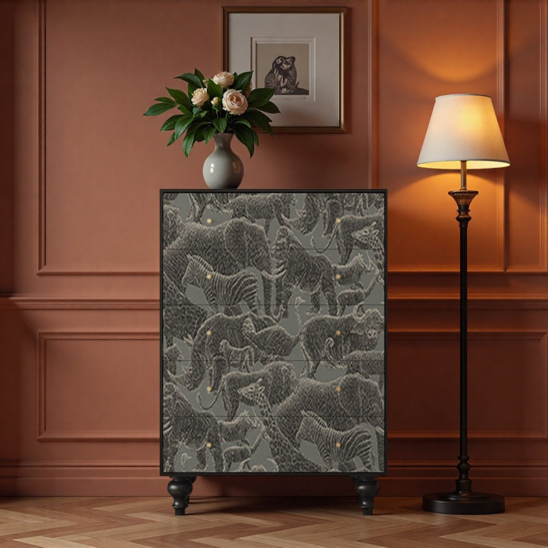 Armoire de salon vintage