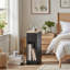 Mikhaela 1 Drawer Bedside Table-184159766