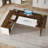 70.5'' L-Shaped Executive Desk with Cabinet