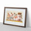Ethiopian Princess Arrival by Émile Prisse d'Avennes - Picture Frame Graphic Art Print-55726750-55726760