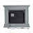44.5"W Freestand Electric Fireplace With Remote Control-1791109621