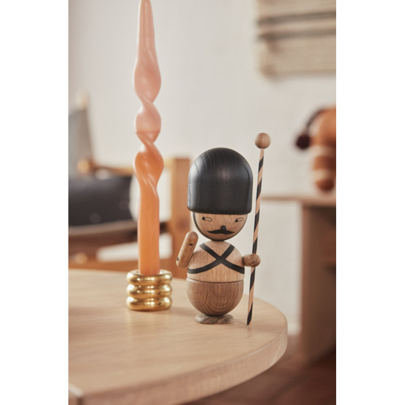 Savi Candlestick, Brass