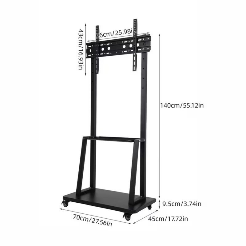 Unfinished TV Stand for TVs up to 65" with Fireplace Included