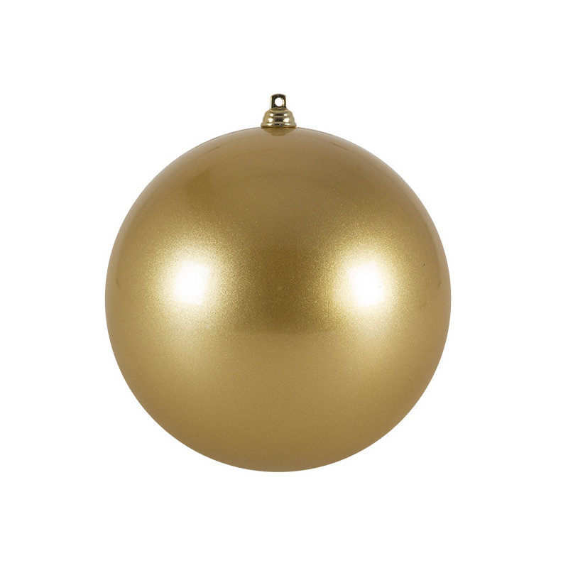 Ball Ornament, 14cm Diameter, Gold