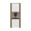 Armoire de rangement verticale en chêne naturel