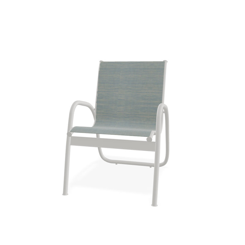 Fauteuil de patio Gardenella, Neige texturée, Baja
