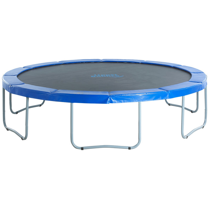 Trampoline rond / extérieur pour la cour arrière de 12 pi avec coussin de sécurité Machrus Upper Bounce