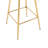 2 Stools, Footrest, Velvet + Golden Leg, Modern Seating Touch 2, Leg With Cozy-334659419-334659396