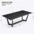 Rectangular MDF Dining Table Mid Century Modern